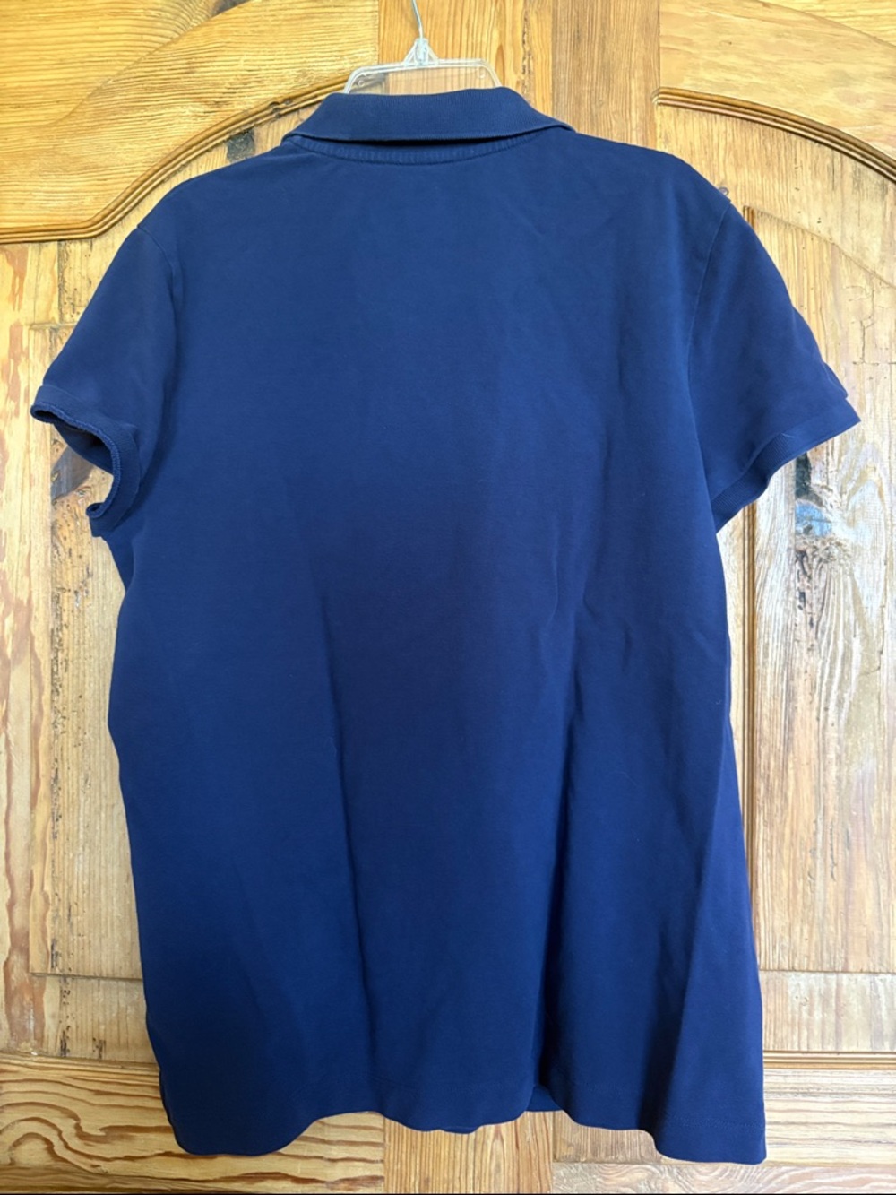 Lilly Pulitzer Navy Polo with Pink Palm Logo - Picture 4 of 4